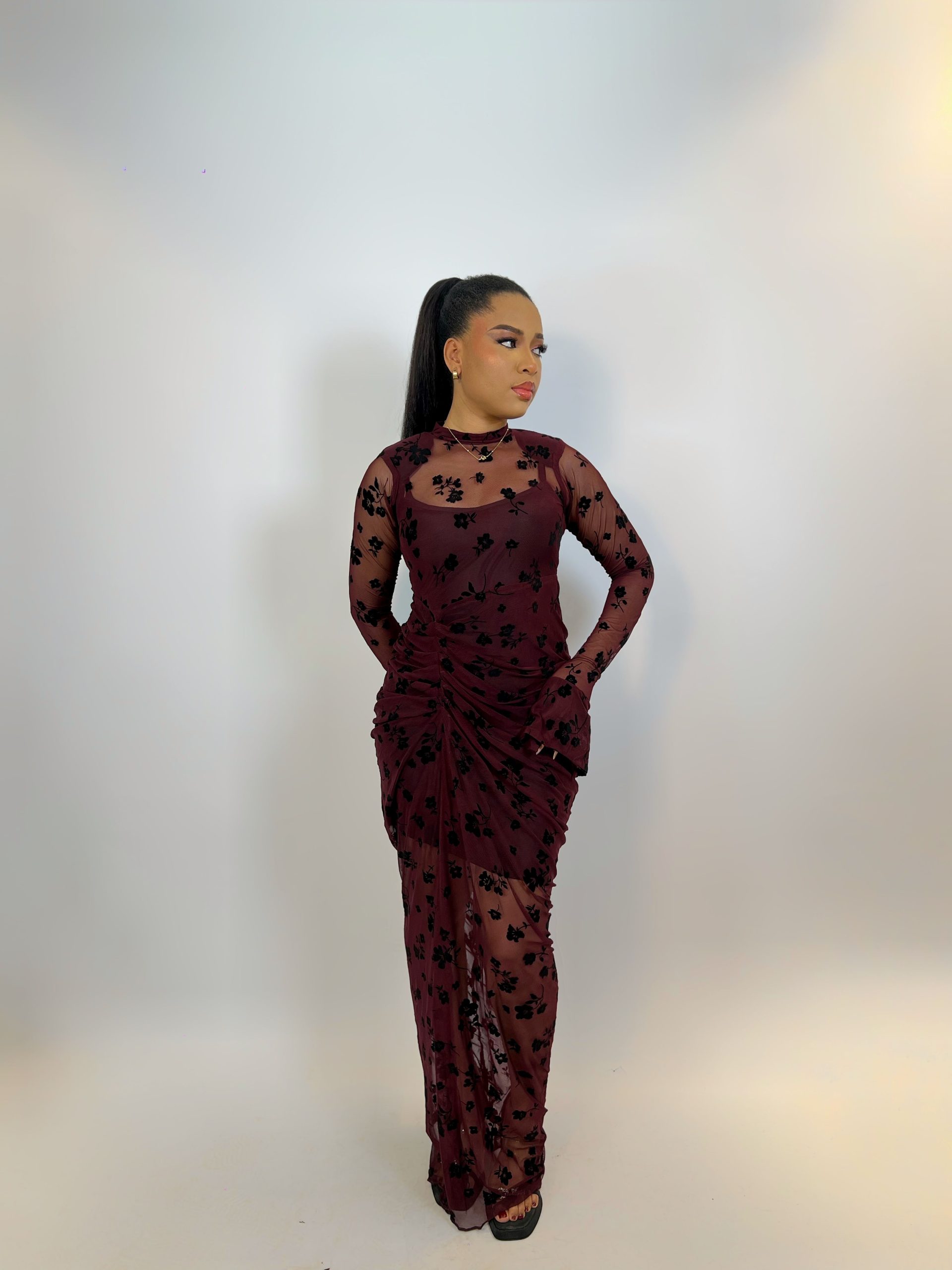 ARORA MESH DRESS - Image 2