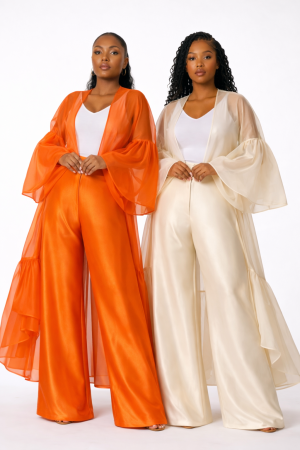 ADANNA KIMONO PANT SET