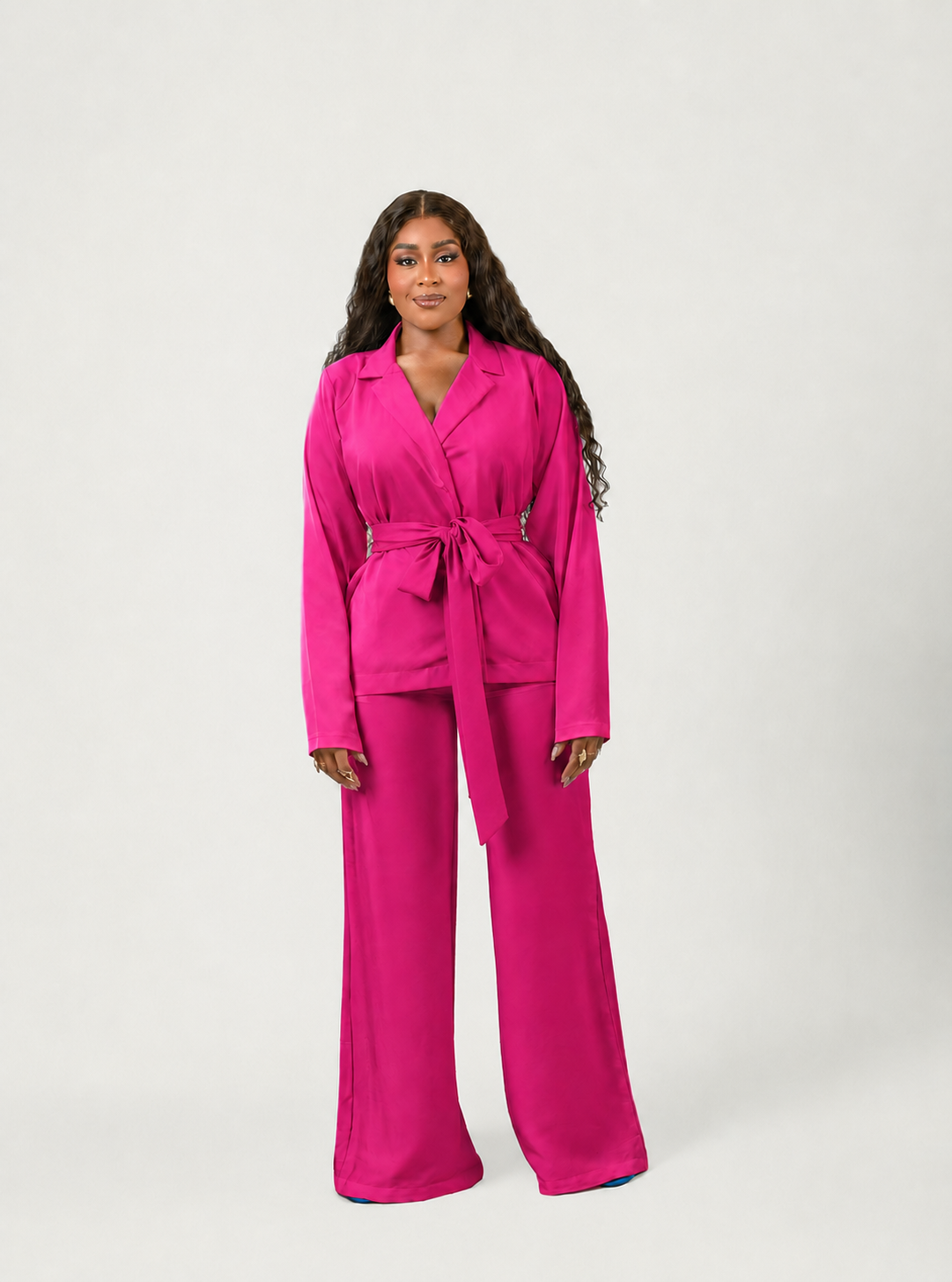 HALO PANT SET (PLAIN SET WITH PLAIN BELT) - Image 6