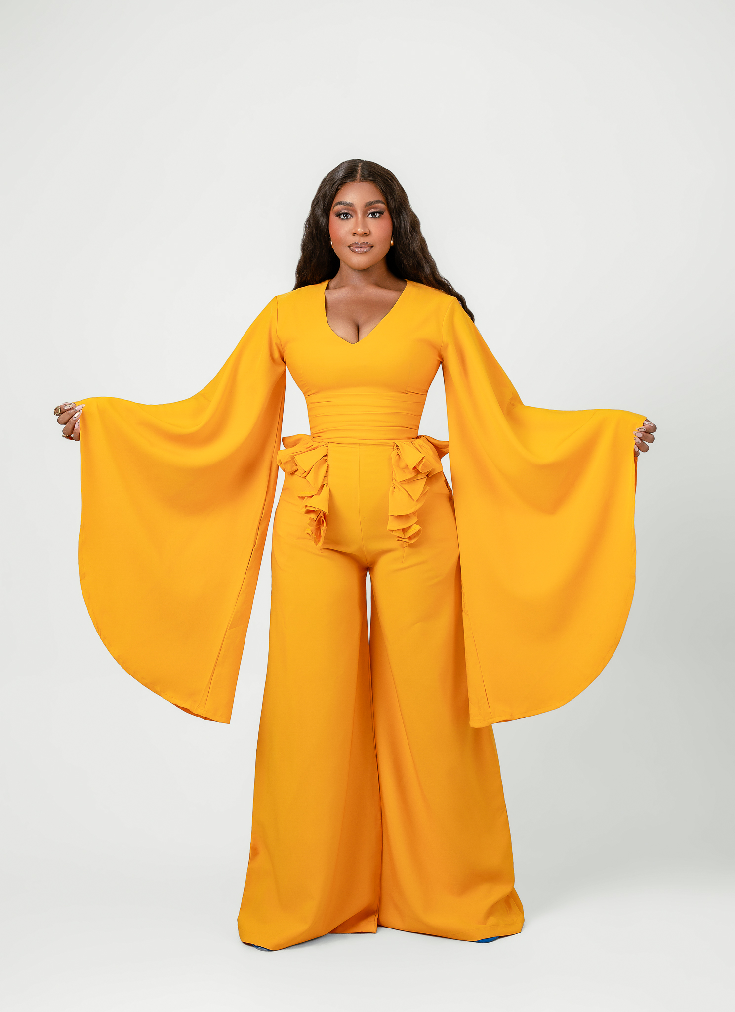 GOLDEN VEIL JUMPSUIT