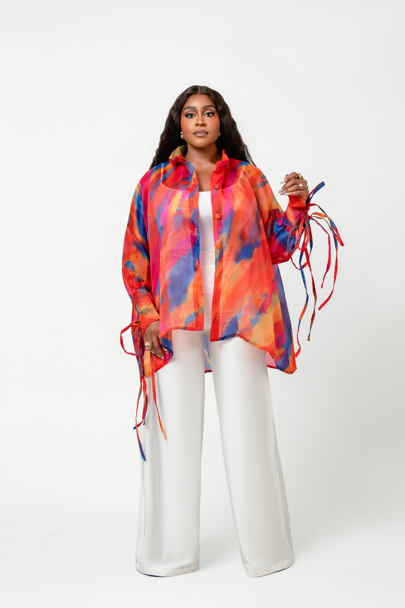 AFTERGLOW SHIRT DRESS (SHORT) - Image 3
