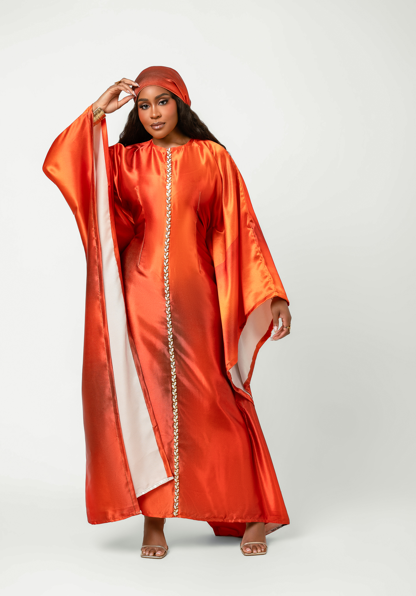 AURORA EMBELLISHED KAFTAN